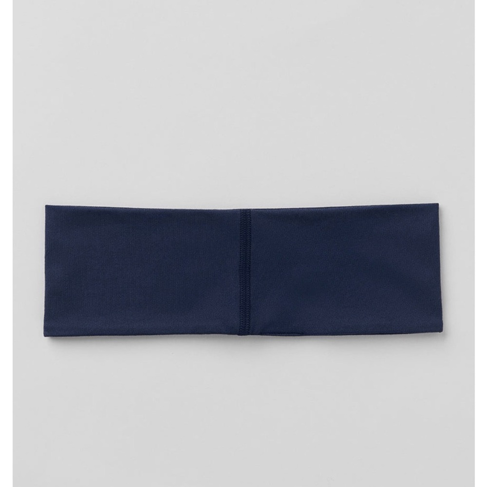 ALO Yoga Performance Conquer Headband Navy - Picture 2 of 5